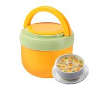 Thermal Bowls for Hot Food | Wide Mouth Leak Proof Jar with Spoon,Thermal Lunch Bowl Food Container | for Travel Office Camping Picnic Commuting School Road Trips