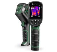 Thermal Camera AMPBANK H128, 24H Battery Life, 240x240 TISR Resolution, -20°C to 450°C, 25Hz, Handheld Thermal Imaging Camera for Leak Inspection, HVAC Inspection, Home Maintenance
