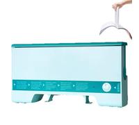 Thermal Cinch Binding Machine A4, Electric Book Binder with 280 Sheets Capacity & 50mm Binding Thickness, Hot Melt Book Binder Kit for Home Project Office School Blue