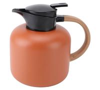 Thermal Coffee Carafe, 2L Insulated Stainless Steel Coffee Carafes for Keeping Hot Double Walled Vacuum Coffee Carafe 24 Hrs Heat & Cold Retention for Coffee Tea