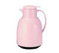 Thermal Coffee Carafe, Glass Lined Insulated Vacuum Flask, 1.5L/53oz, Screw Lid and Handle, Double Walled, 24 Hour Heat Retention for Coffee, Tea, and Water