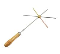 Thermal conductivity experiment, copper iron aluminum thermal conductivity comparator | Easy to use physics teach experimental equipment material copper iron thermisc