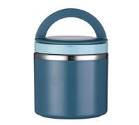 Thermal Container for Food, Thermal Container with Handle, 1000 ml Stainless Steel Warming Container, Wide Mouthed Vacuum Warming Bowl, Perfect for Holidays, Lunch, Keep Food Warm and Cold