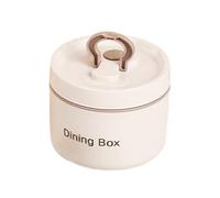 Thermal Containers Hot Food - Insulated Stainless, Portable Snack Storage Canister, Secure Locking Lid Lunch Box, Long Lasting Heat Preservation Container | Convenient Solution For School Office Trave