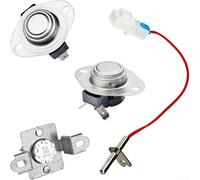 Thermal Control Kit Compatible with For LG Dryer Models For CDE3379WN DLE0332W DLE0442G/W Featuring Four Essential Replacement Components