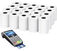 Thermal Credit Card Reel 57 x 35 x 12 m - Rolls for Bank Card Terminal - Thermal Paper Reel 57 x 35 x 12 - BPA Free (20 Coils)