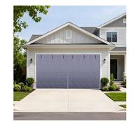 Thermal Door Cover 275x215cm Magnetic Insulation for 244x213cm Doors Windproof Weatherproof Curtain for Winter Gray 11x10FT (3.35x3.05m)