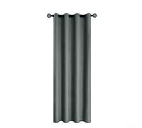 Thermal Drapes for Complete Blackout and Insulation, Perfect for Energy Efficiency in Home Settings (Dark grey)