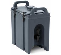 Thermal Drink Dispenser hot & Cold With Drain tap 7 L - Cooling Boxes by Royal Catering Black