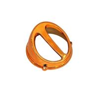 Thermal Fan For JOG50 90 For DIO For GY6 Motorcycle Accessoires Fan Cover Engine Radiator Cooling For Scooter(Orange)