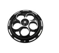 Thermal Fan Motorcycle Modified Fan Cover Engine Cooling Radiator Decoration For Sprint For Primavera 150(Black)