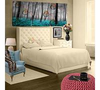 Thermal Flannelette Flat Sheets, 100% Brushed Cotton Flat Sheets Luxury Plain Dyed Soft Sheets Cream Single 178cm x 245cm Approximate