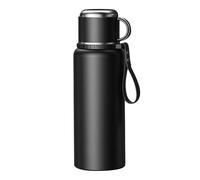 Thermal Flask Bottle - Insulated Beverage Container, Temperature Control Travel Mug | Stainless Steel Construction, Hot Cold Drink Keeper, Office Outdoor Fitness Hiking Camping School Portable