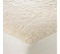 Thermal Fleece Deep Fitted Under Blanket, Mattress Topper Protector, Cosy Super Soft, 200 x 200 cm (Double)