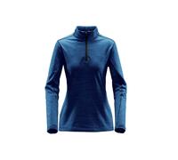 Thermal fleece sweatshirt 1/4 zip for women Stormtech Bleu L