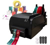 Thermal Foil Stamping Printer, 200 DPI, 150mm/s, Supports Multiple Languages, Ideal for Lanyard and Fabric Label Printing