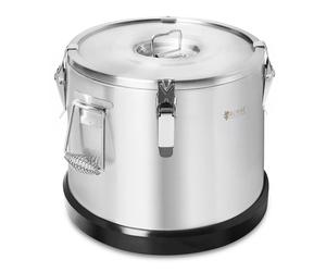 Thermal Food Container 15 L Royal Catering Rubber Base - Thermal Containers by Silver