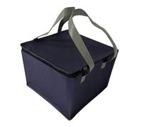 Thermal Food Delivery Bag - Insulated Cooler Carrier for Pizza, Cake, and Lunch - Big Handbag with Ice Pack for Fresh Food and Drinks