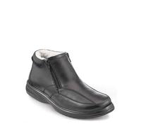 Thermal Fur Lined Twin Zip Boot Chums Black 10