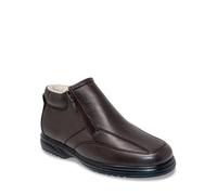 Thermal Fur Lined Twin Zip Boot Chums Brown 10