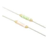 Thermal Fuse FTF-1 TF 1A 250V Type 198 198E 112 Cutoff Temperature Axial Lead Links 5Pcs(102C 1A -Type 198)
