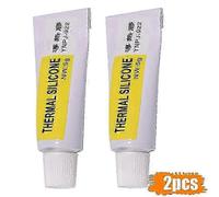 Thermal Glue Circuit Board Adhesive Thermal Conductive Heatsink Viscous Adhesive Glue Compound Glue CPU LED Heat Sink Sealant-YL 5g 2pcs