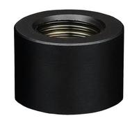 Thermal Grizzly DeltaMate Extender FF14 - Black 14 mm G1/4 Female-to-Female Spacer for Custom PC Water-Cooling