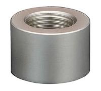 Thermal Grizzly DeltaMate Extender FF14 - Matte-Nickel - 14 mm G1/4 Female-to-Female Spacer for Custom PC Water-Cooling