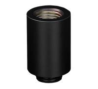 Thermal Grizzly DeltaMate Extender MF28 - Black 28 mm G1/4 Male-to-Female Spacer for Custom PC Water-Cooling