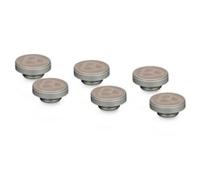 Thermal Grizzly DeltaMate Matt Nickel Plug - 6 Pack