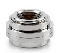Thermal Grizzly DeltaMate Pass Through Fitting - Gloss Nickel