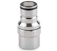 Thermal Grizzly DeltaMate Quick Disconnect Male - F, Gloss Nickel