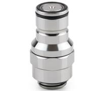 Thermal Grizzly DeltaMate Quick Disconnect Male - M, Gloss Nickel