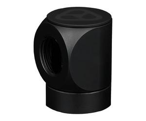 Thermal Grizzly DeltaMate Rotary FF90, Black, G1/4 Thread, Brass, EPDM O-ring