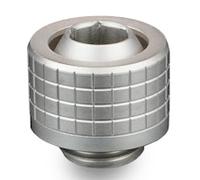 Thermal Grizzly DeltaMate ST13 Soft Tube Matt Nickel Fitting - 13mm