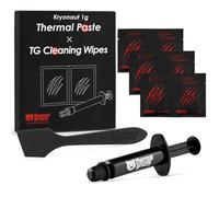 Thermal Grizzly Kryonaut - 1 Gram - Extremely High Performance Thermal Paste + 12 Cleaning Wipes 6 Wet & 6 Dry - for Demanding Applications and Overclocking CPU/GPU/PS4/PS5/Xbox