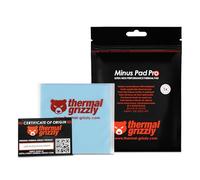 Thermal Grizzly Minus Pad Pro - Thermal Interface Pad, 100x100x2.0mm, Electrically Non-Conductive, High Thermal Conductivity & Compressibility for SSDs, GPUs & Electronics