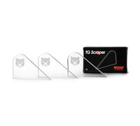 Thermal Grizzly TG Scraper 3x Acrylic Tool for CPU Delidding | 3x acrylic scraper, narrow tip, removes silicone adhesive and indium solder, delidded CPU, ergonomic, precise