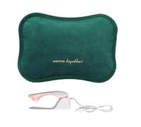 . Thermal Heat Bottle for Back, Lumbar, Belly, Hands. Portable Bed Warmer Bag with Temperature Control.