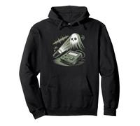 Thermal Imaging Night Vision Ghost Hunting Paranormal Green Pullover Hoodie