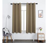 Thermal Insulated Blackout Curtains 120x190cm for Kids Bedroom & Nursery Eyelet Design Sold By The Metre Perfect for Living Room & Child's Room Privacy
