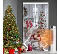 Thermal Insulated Door Curtain 225 x 255 cm Warm Winter, Windproof Soundproofing, Windproof Waterproof, Thermal Door Screen Cover for Balcony Patio, A