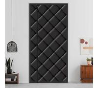 Thermal Insulated Door Curtain,Side Opening Screen Door Winter Anti Snowstorm Cotton Curtain Self-Closing for Living Room/Kitchen Magnetic Wind,Cold (115x195cm)
