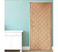 Thermal Insulated Door Curtain Soundproof Manta for French Doors Windproof Thick Panel Energy-Saving Air Conditioning Barrier Winter Heat Retention Noise Reduction Solution
