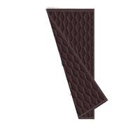 Thermal Insulated Door Curtain Winter Cotton Door Curtain Hexagonal Solid Color Thickened Windproof Cold Resistant and Non Perforated(Coffee,100x220cm)