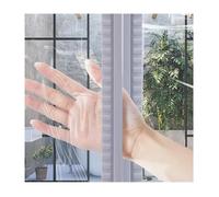 Thermal Insulated Door CurtainWindproof Transparent PVC Panel with Auto Closer for Shops Energy Efficient Air Conditioner Partition Warm Cold Protection (Gray 40x210cm)
