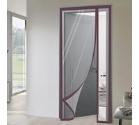 Thermal Insulated Magnetic Screen Door Winter Outdoor/Indoor Clear Panel Curtain Front Door Bedroom Doorway Cover