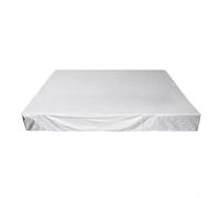 Thermal Insulated Spa Cover Replacement 210D Oxford Cloth with Stainless Steel D-Lockers for Outdoor Tub Protection Against Sun, Rain, Dirt, Snow and Hail, Silver, 200x200x85cm(220 * 220 * 85cm)