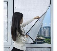 Thermal Insulation Reflective Film, Blackout Privacy Window Film, Double Aluminium Bubble Insulation Film, Anti-uv Heat Window Tint Film, Sunscreen Window Sticker,WxH-50x60cm/20 * 24in
