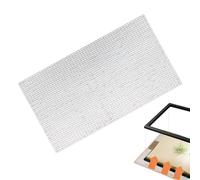 Thermal Insulation Roll Reptile Terrarium Heat Mat Heat Protection Mat with Aluminium Foil for Snakes, Lizards, Turtles and Terrariums